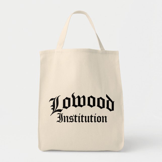 Bolso De Tela Institución Lowood (Frente)