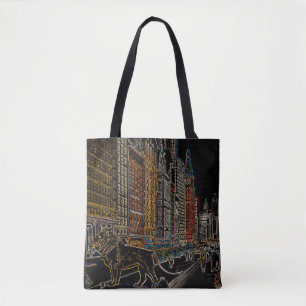 BOLSO DE TELA INSTITUTO DE ARTE DE CHICAGO LIONS MICHIGAN AVE NE