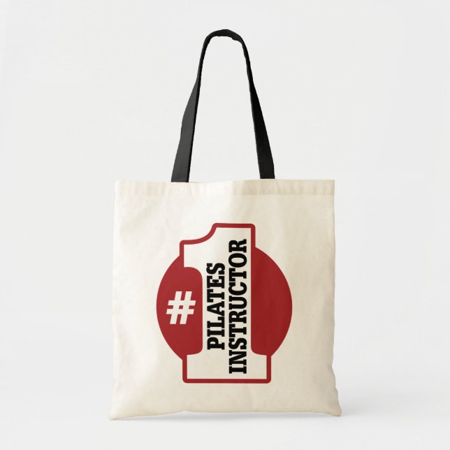 Bolso De Tela Instructor de Pilates del número 1 (Frente)