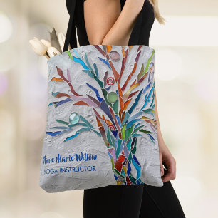 Bolso De Tela Instructor De Yoga De Árbol De Vida