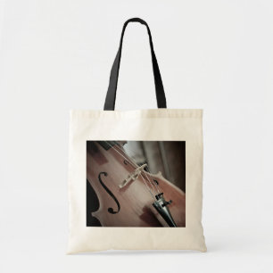 Bolso De Tela Instrumento atado de la música clásica del