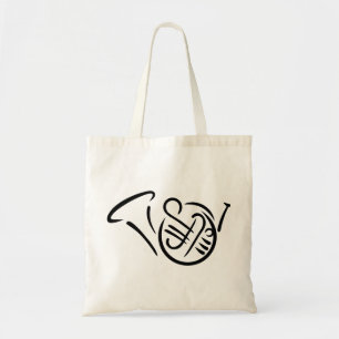Bolso De Tela Instrumento de la trompa
