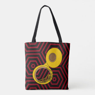 Bolso De Tela Instrumento musical Tuba