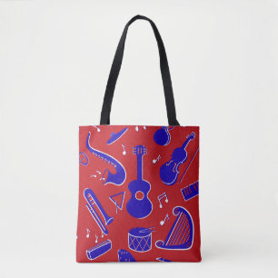 Bolso De Tela Instrumentos musicales