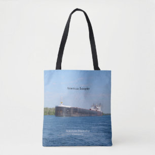 Bolso De Tela Integridad americana por todas partes