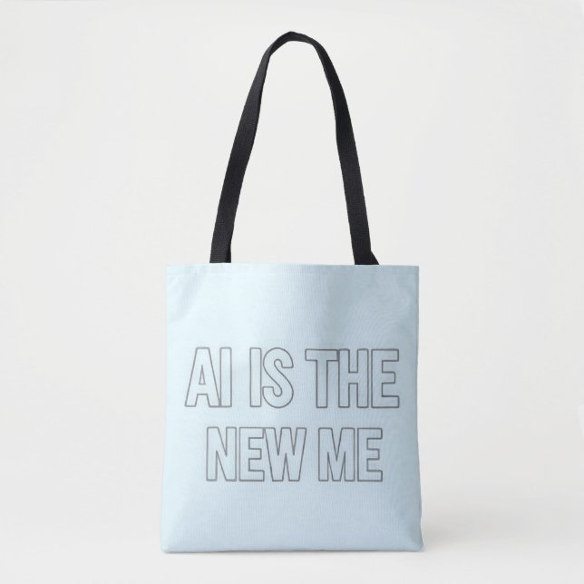 Bolso De Tela Inteligencia Artificial Futura (Anverso)