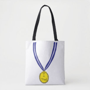 Bolso De Tela Intenté la medalla
