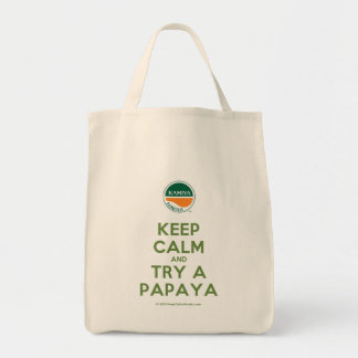 Bolso De Tela ¡Intente una papaya!