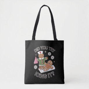 Bolso De Tela ¿Intentó Ichar A Navidades De Enfermeras De La Esc