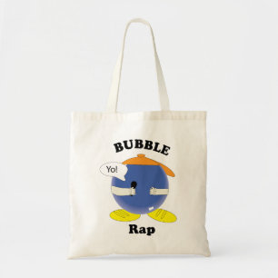 Bolso De Tela Intérprete de dibujos animados lindos diciendo “¡Y