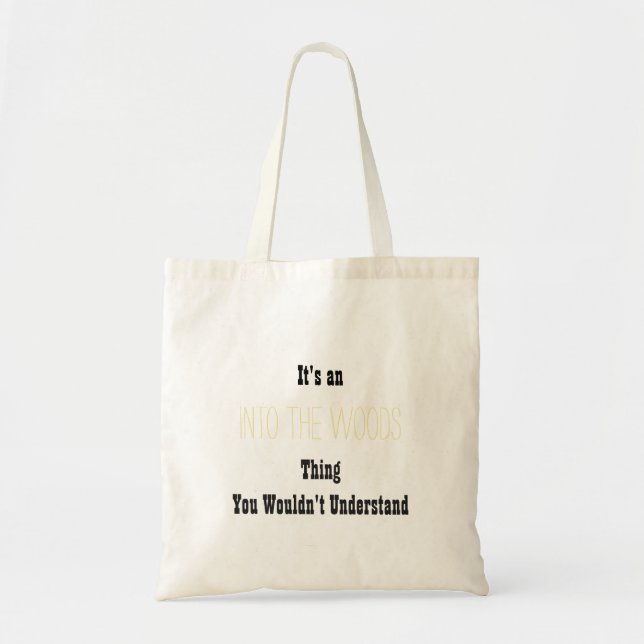 Bolso De Tela Into the Woods Tote Bag (Frente)