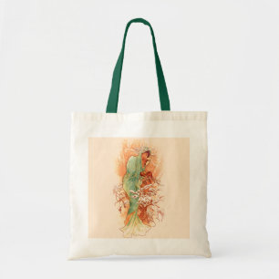 Bolso De Tela Invierno - Alphonse Mucha Art Nouveau