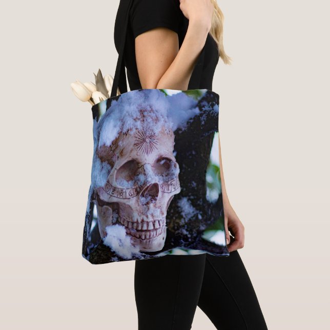 Bolso De Tela Invierno arcano I (Detalle)
