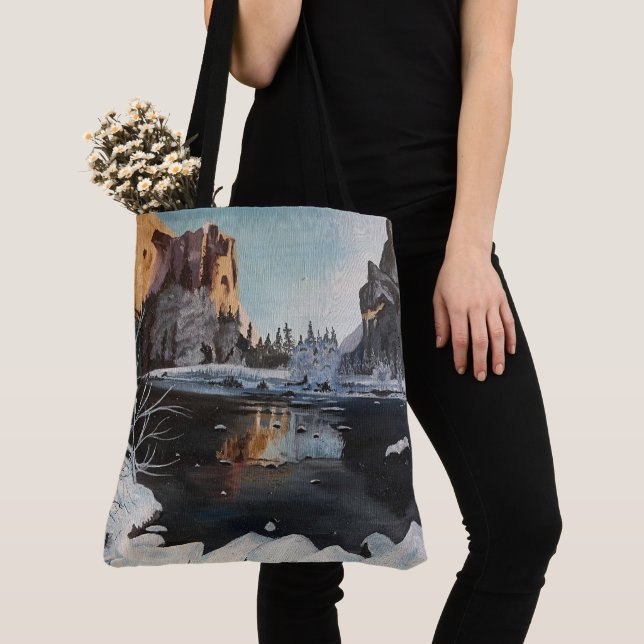 Bolso De Tela Invierno en Yosemite, de Gary Poling (Detalle)