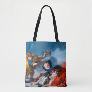 Bolso De Tela Invierno, Fragonard