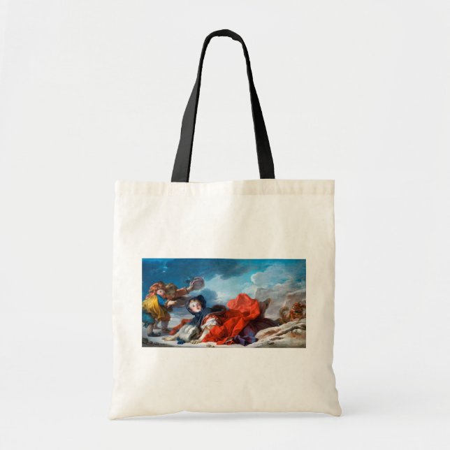 Bolso De Tela Invierno, Fragonard (Frente)