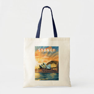 Bolso De Tela Invitación de arte de viajes de Australia en Sydne