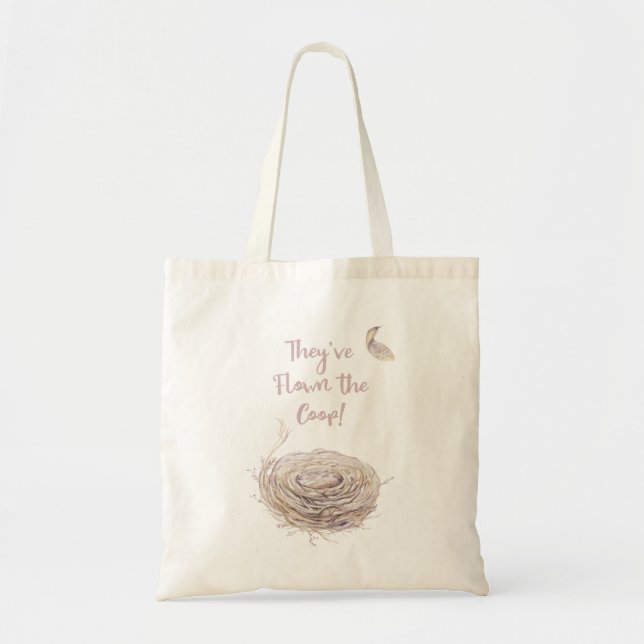 Bolso De Tela Invitación vacía de la jerarquía (Frente)
