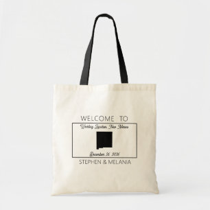 Bolso De Tela Invitados de Nuevo México Bienvenidos Boda