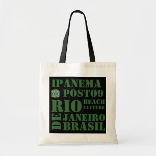 Bolso De Tela ipanema, posto 9, beach culture