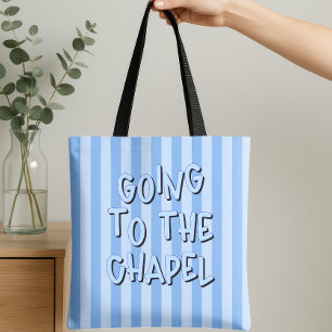 Bolso De Tela Ir a la capilla Carry-All de lujo de la novia
