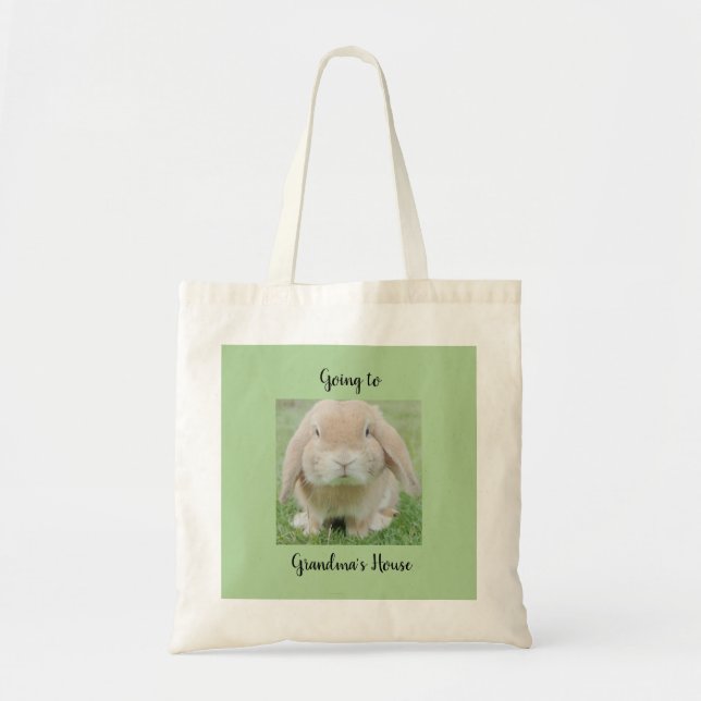 Bolso De Tela Ir a la casa de la abuela (Frente)