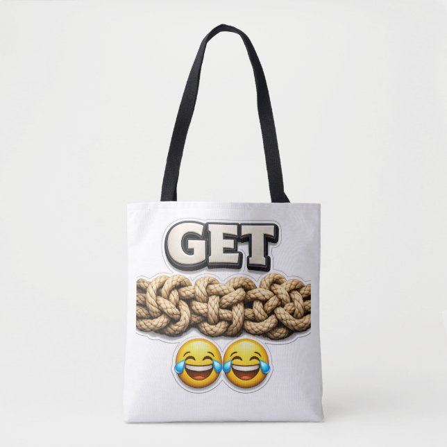 Bolso De Tela Ir de compras con descaro (Anverso)