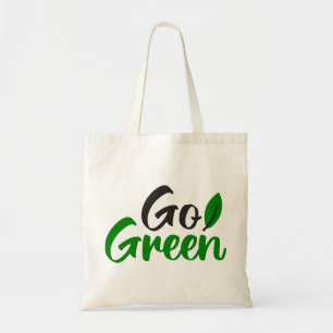 Bolso De Tela Ir verde