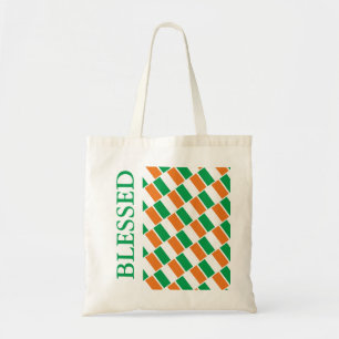 Bolso De Tela IRELAND FLAG República Irlandesa Eire Blessed