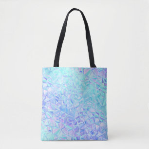 Bolso De Tela iridiscencia helada :