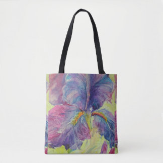 Bolso De Tela Iris agrietado para arriba