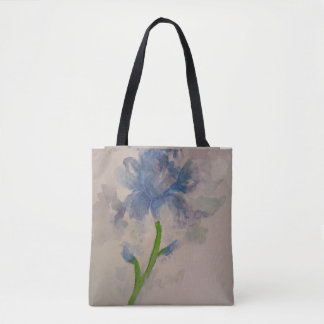 Bolso De Tela Iris azul