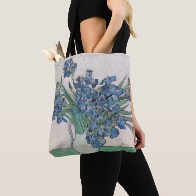 Bolso De Tela Iris de Vincent van Gogh el |, 1890 (Detalle)