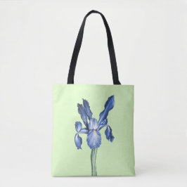 Bolso De Tela Iris holandés azul -