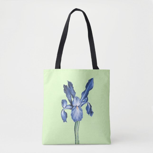 Bolso De Tela Iris holandés azul - (Anverso)