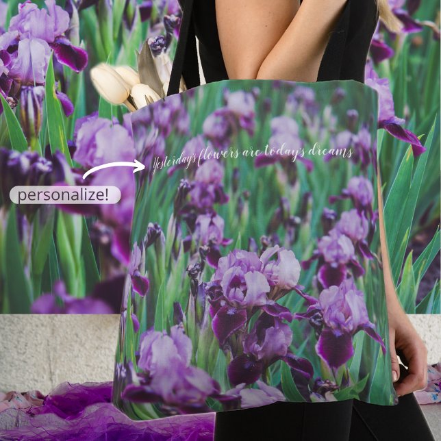 Bolso De Tela Iris morado (Subido por el creador)