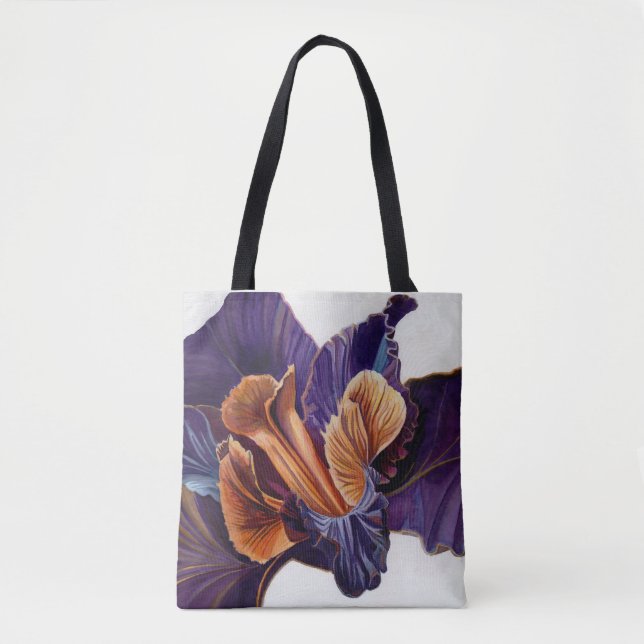 Bolso De Tela Iris negro (Anverso)