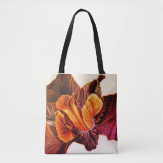 Bolso De Tela Iris negro - edición del fuego