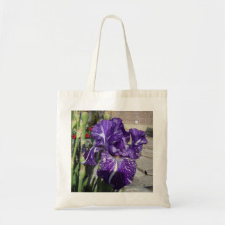 Bolso De Tela Iris púrpura