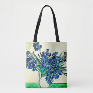 Bolso De Tela Irises (1890) de Vincent Van Gogh