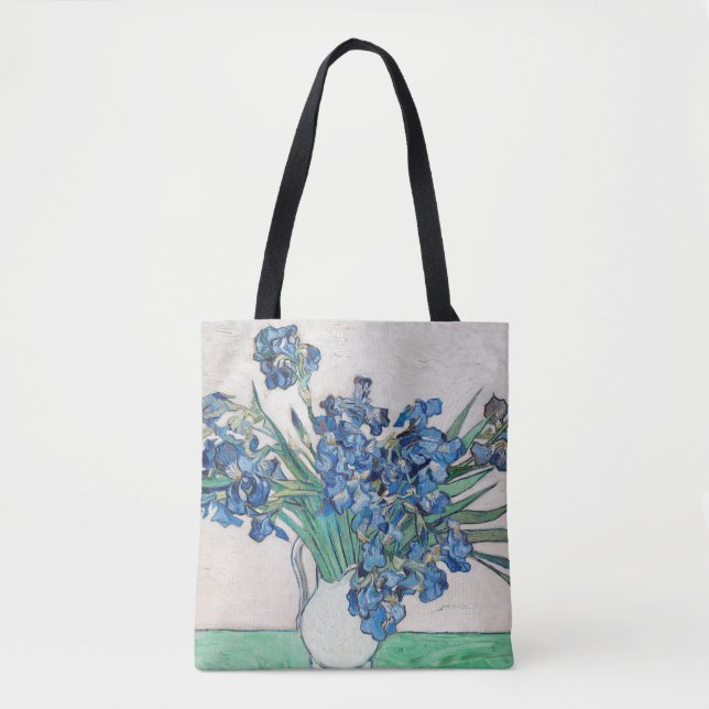 Bolso De Tela Irises de Van Gogh (Anverso)