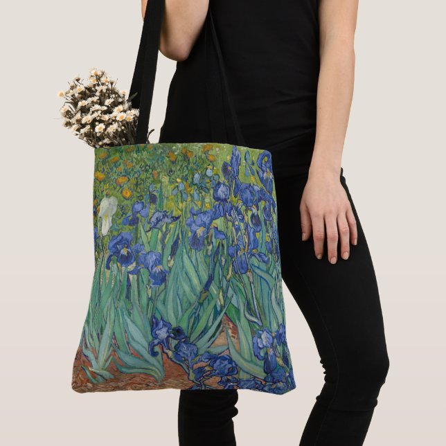 Bolso De Tela Irises de Vincent Van Gogh (Detalle)