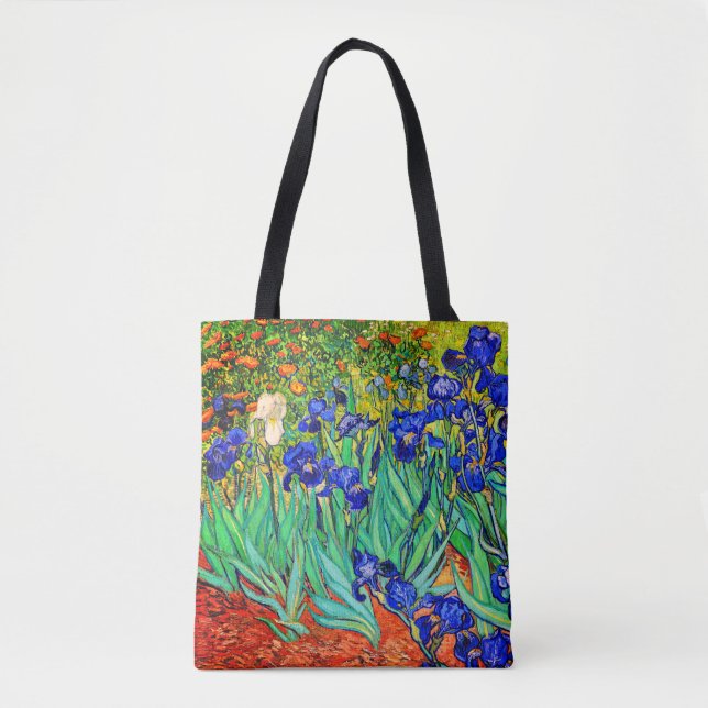Bolso De Tela Irises de Vincent Van Gogh (Anverso)
