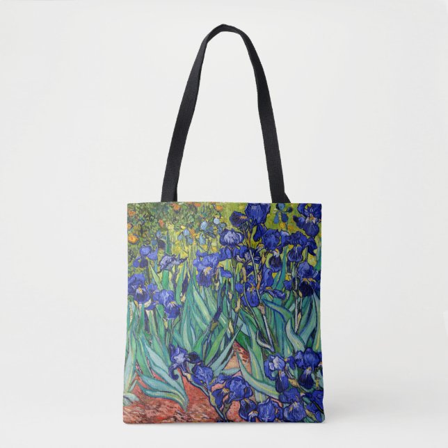 Bolso De Tela Irises de Vincent van Gogh (Anverso)