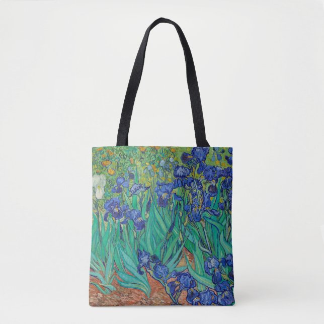 Bolso De Tela Irises - Van Gogh (Anverso)