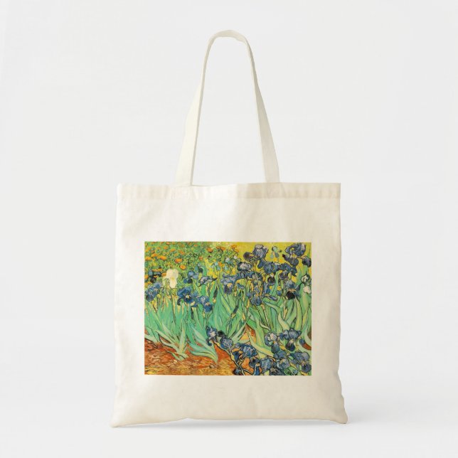 Bolso De Tela Irises - Van Gogh - c1889 (Frente)