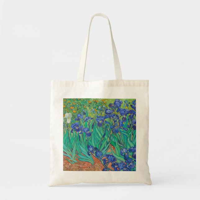 Bolso De Tela Irises Vincent van Gogh (Frente)