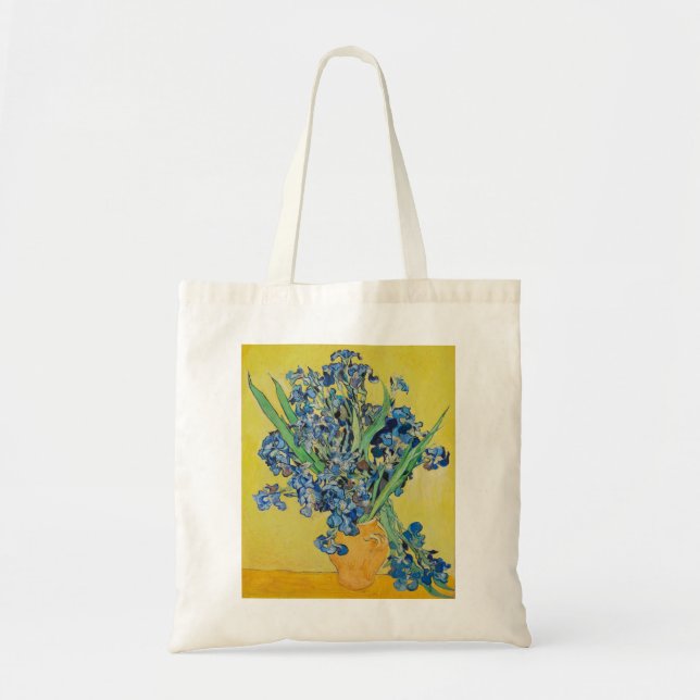 Bolso De Tela Irises Vincent van Gogh (Frente)