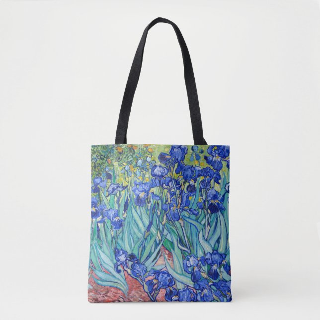 Bolso De Tela Irises Vincent van Gogh (Anverso)