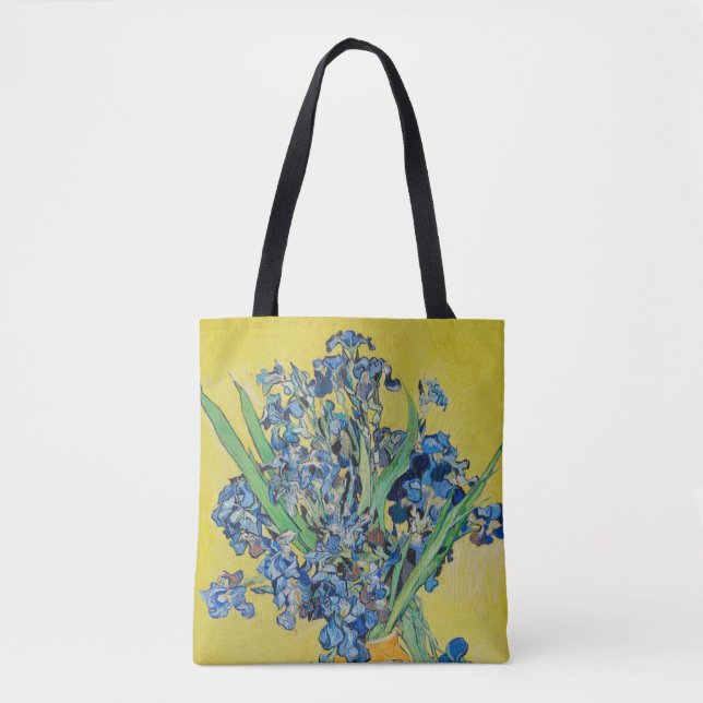 Bolso De Tela Irises Vincent van Gogh (Anverso)
